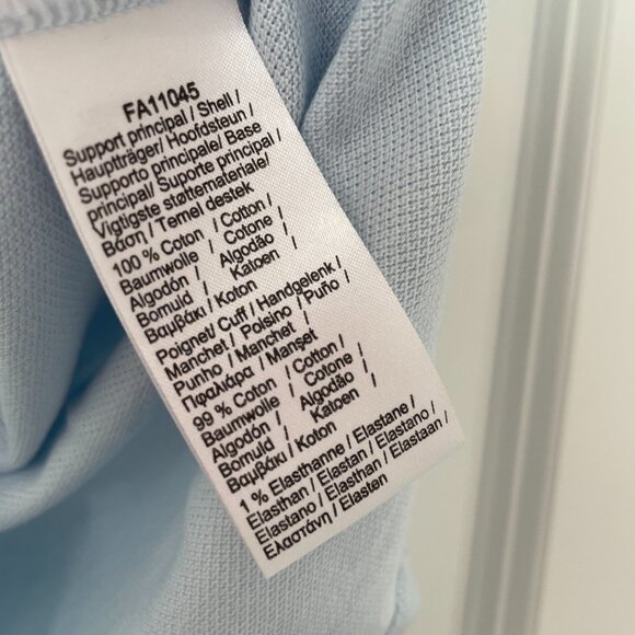 Lacoste Polo Classic Fit - Light Blue, Size 32 - Picture 5 of 5